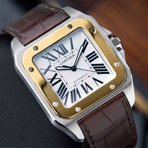 reloj cartier santos 100.